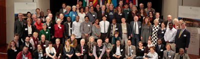 Group photo of the participants of the 5th International Convention of Environmental Laureates